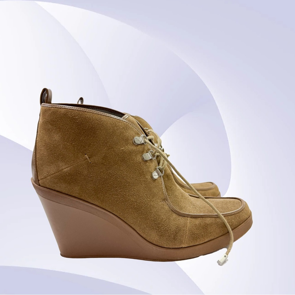 Women’s Calvin Klein Suede Wedge Desert Booties Size 11
